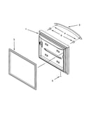 Freezer door parts