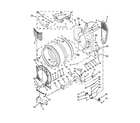 Maytag MGD9000YW0 bulkhead parts diagram