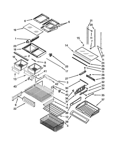 Shelf parts
