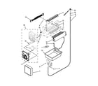 Maytag MFF2258DEH00 icemaker parts diagram