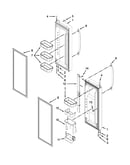 Refrigerator door parts