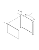 Freezer door parts