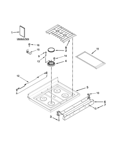 Cooktop parts