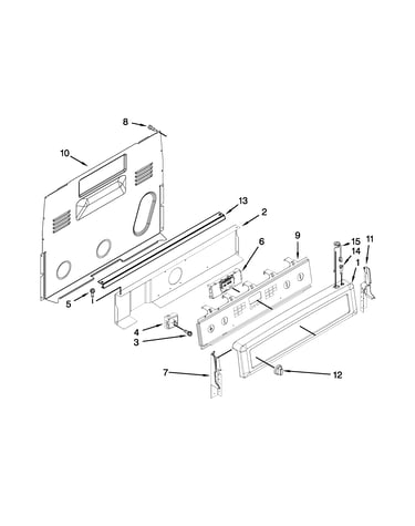 Control panel parts
