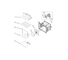 Whirlpool WOS92EC0AE02 internal oven parts diagram