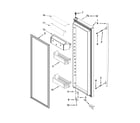 Jenn-Air JSC24C8EAM00 refrigerator door parts diagram