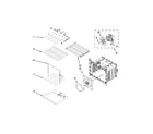 Maytag MMW9730AW02 internal oven parts diagram