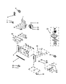 Cabinet and stirrer parts