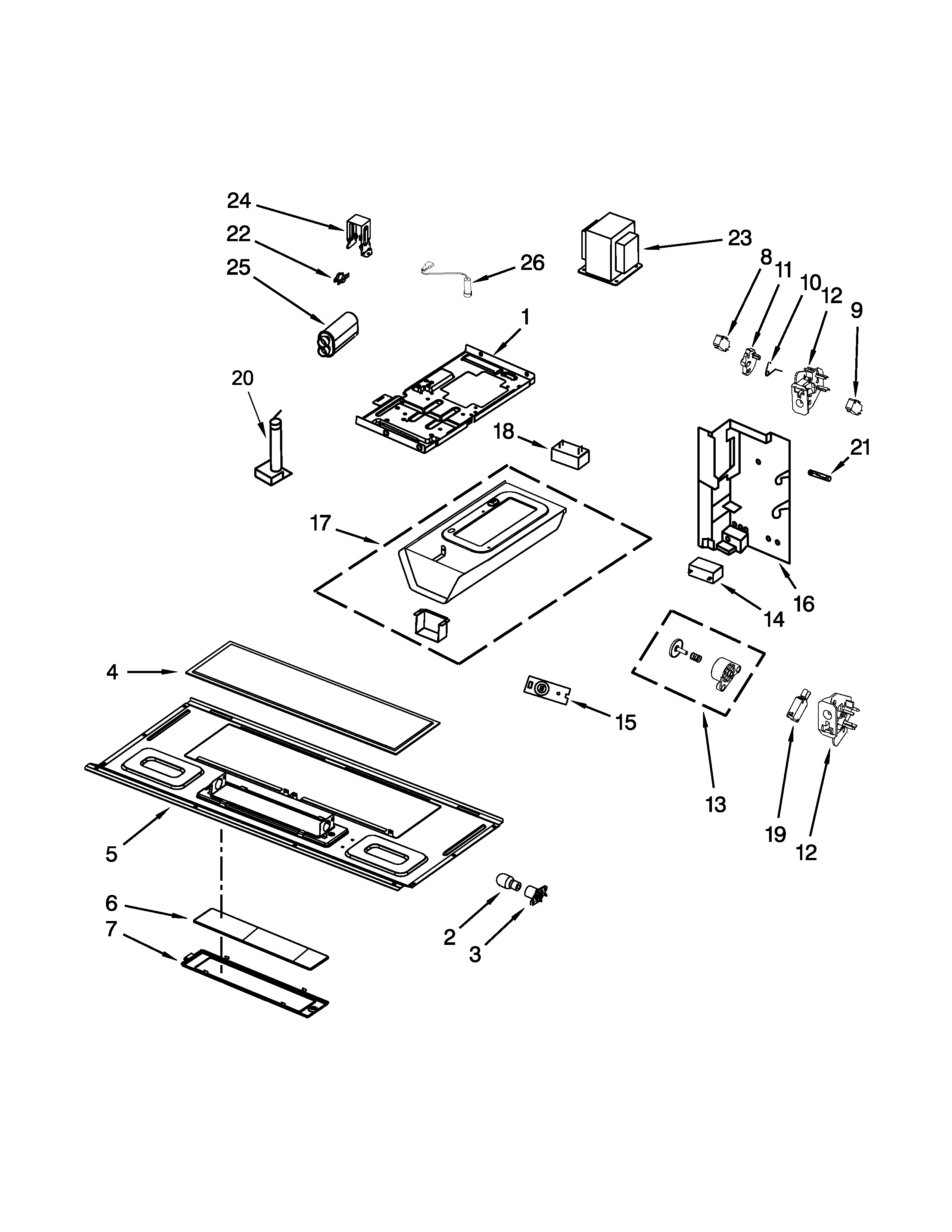 INTERIOR AND VENTILATION PARTS