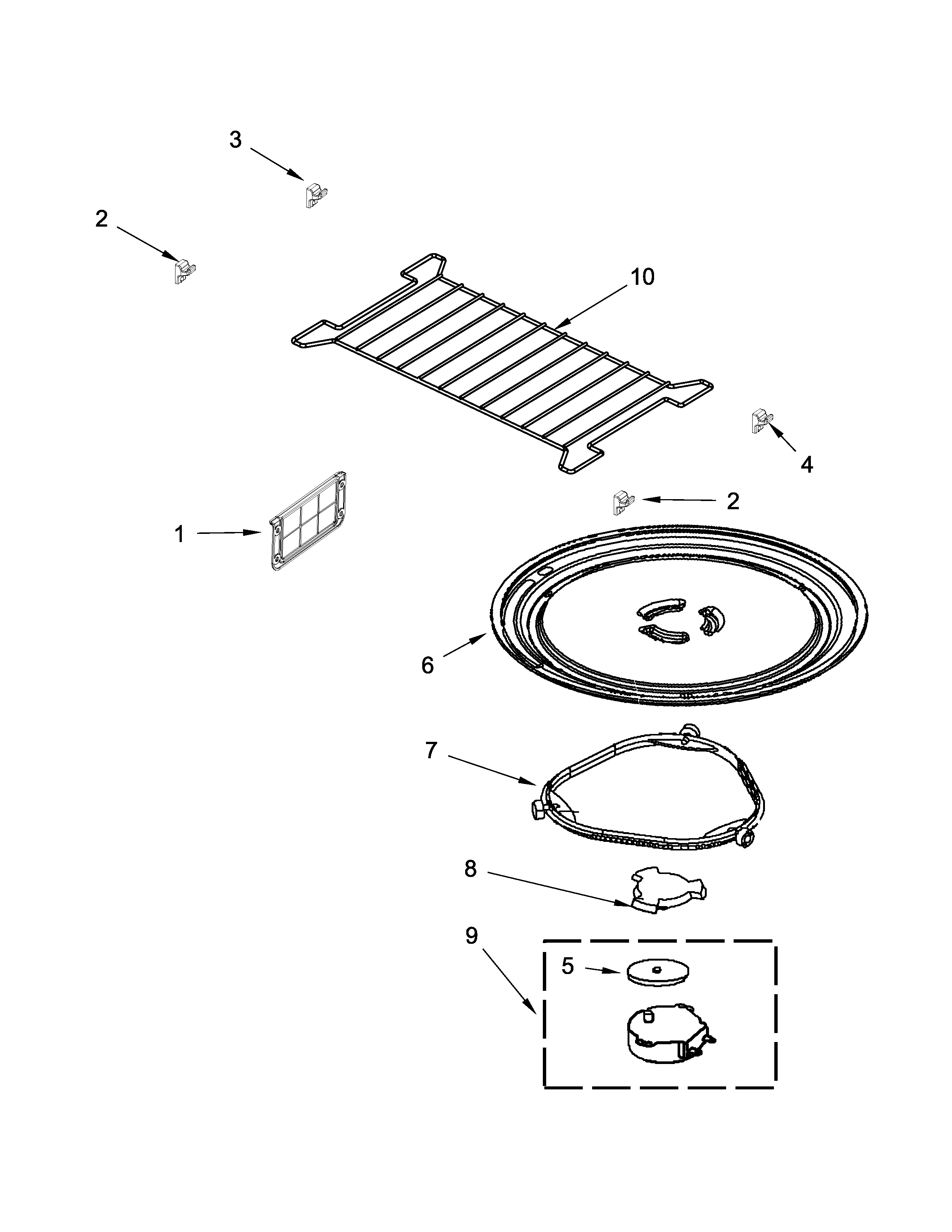TURNTABLE PARTS