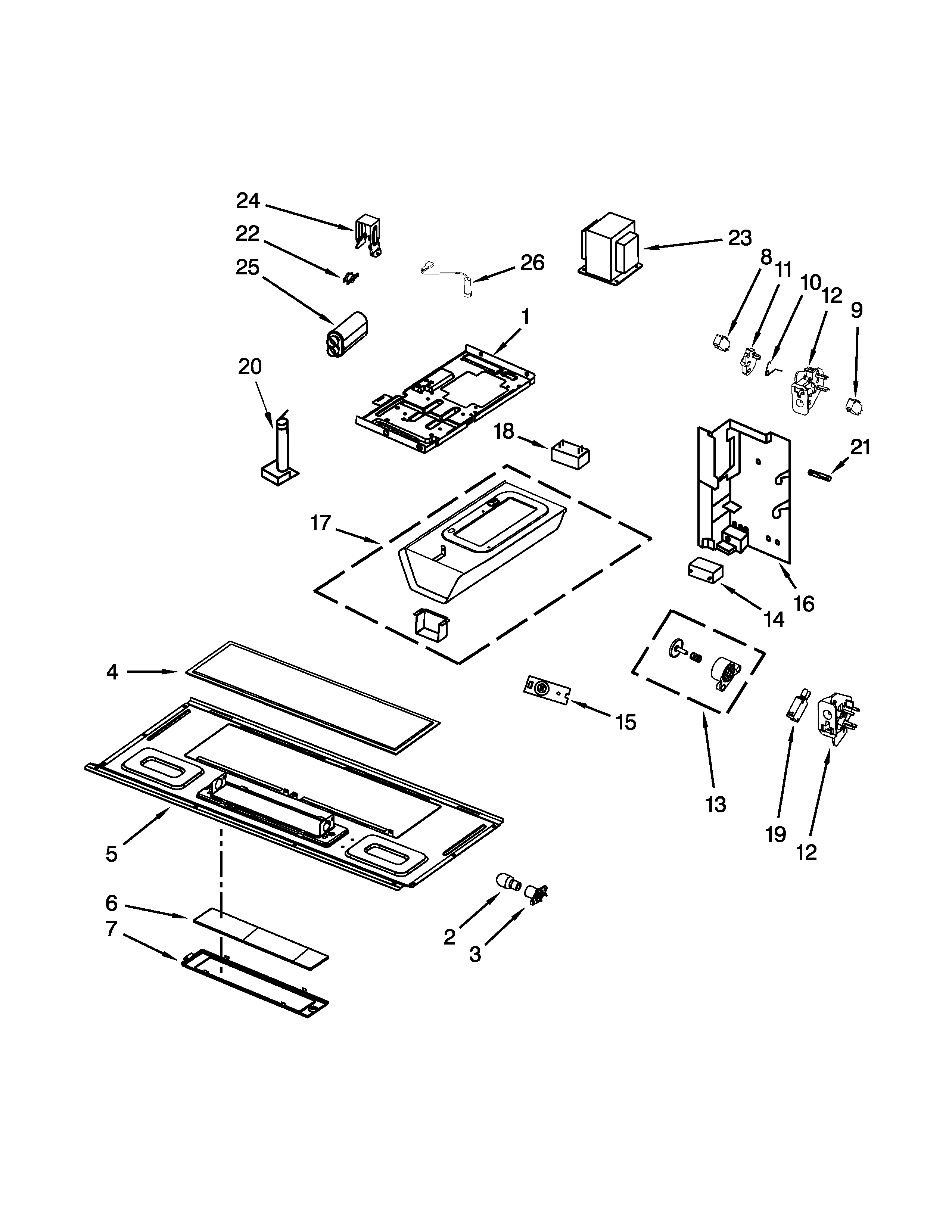 Interior and ventilation parts