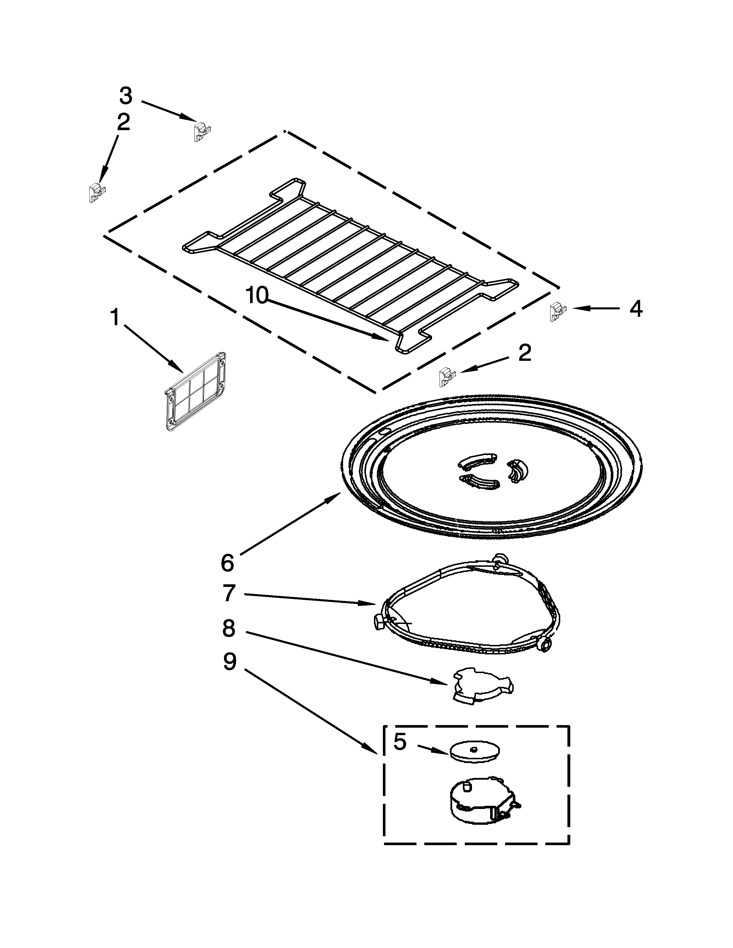 Turntable parts