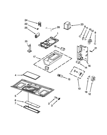Interior and ventilation parts