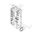 Maytag MSF21D4MDH01 refrigerator liner parts diagram