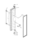 Freezer door parts