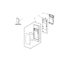 Whirlpool WMH31017AD1 control panel parts diagram