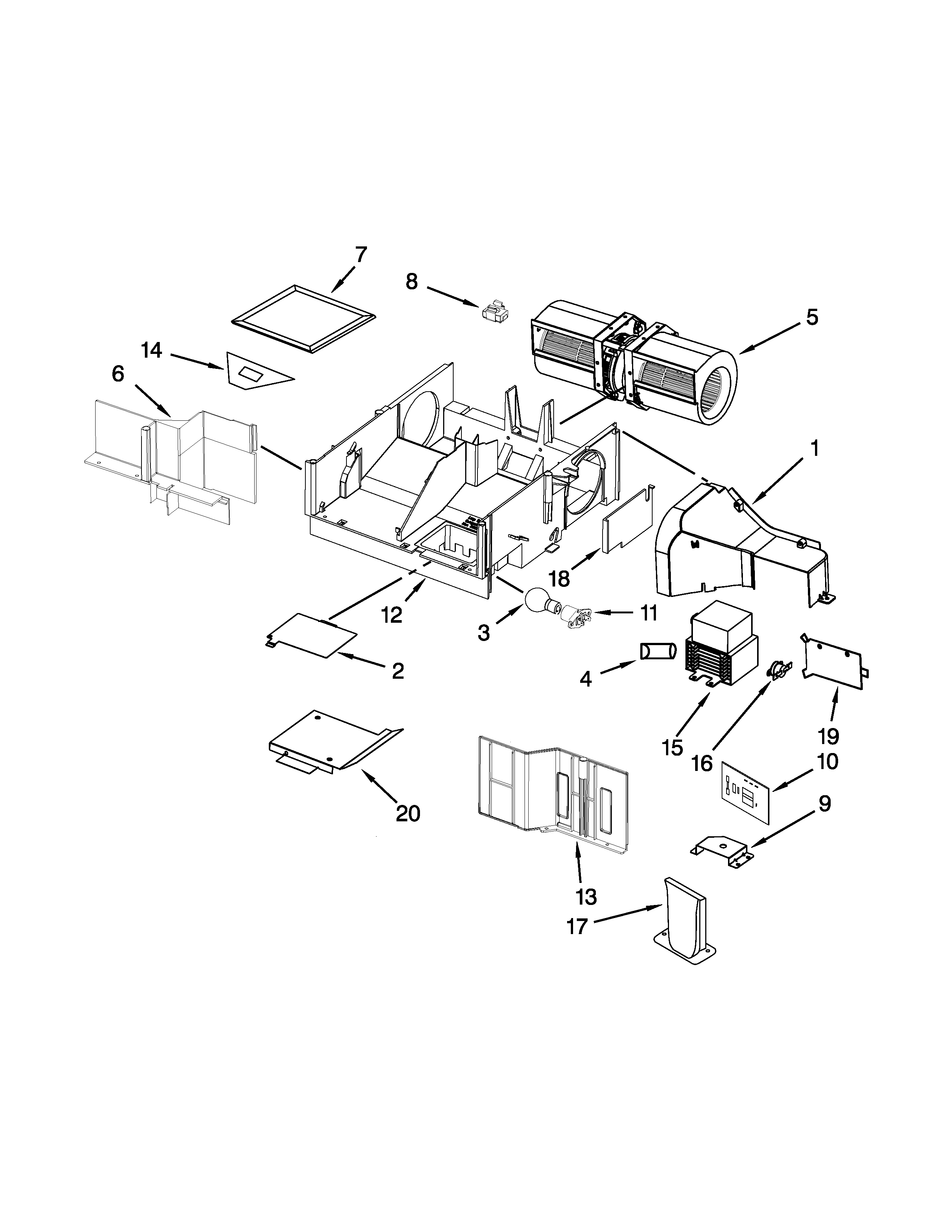 Air flow parts