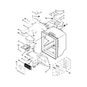 KitchenAid KFIS29BBBL01 refrigerator liner parts diagram