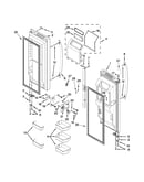 Refrigerator door parts