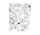 Whirlpool WED8740DC0 bulkhead parts diagram