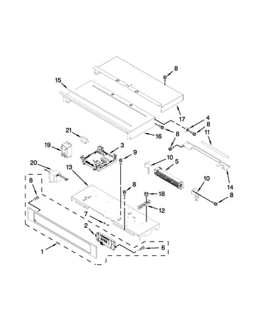 Control panel parts