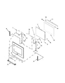 Oven door parts