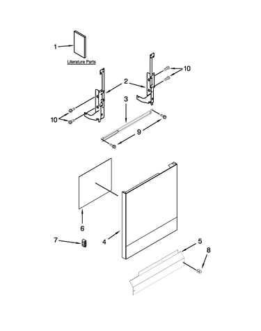 Door and panel parts
