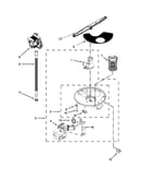 Pump, washarm and motor parts