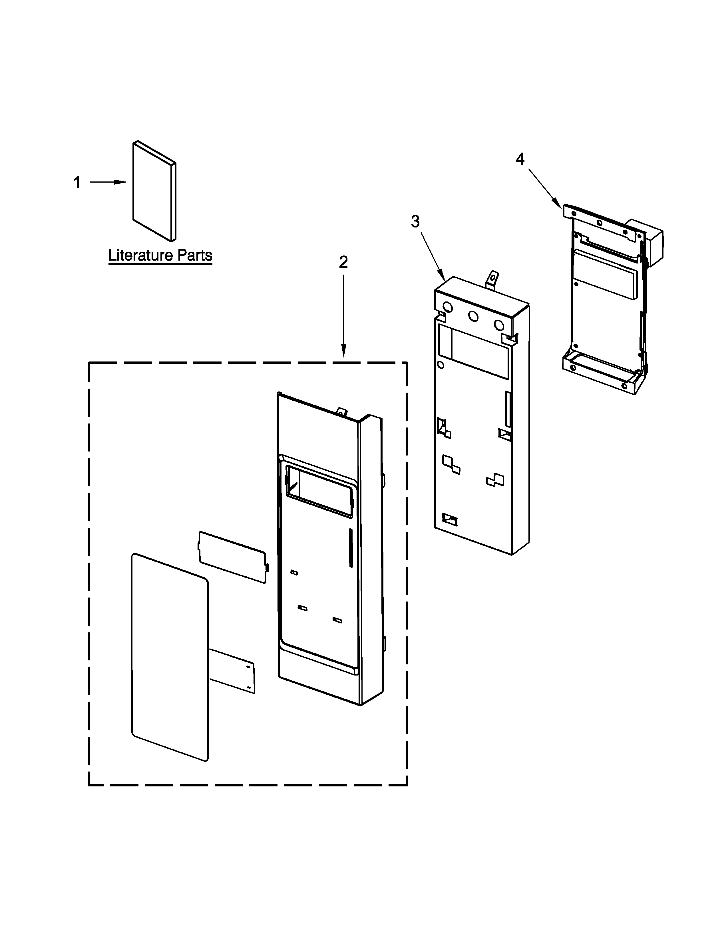 Control panel parts
