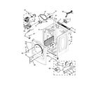 Maytag MGD3100DW0 cabinet parts diagram