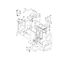 Whirlpool CGT8000AQ0 washer cabinet parts diagram