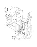 Washer cabinet parts