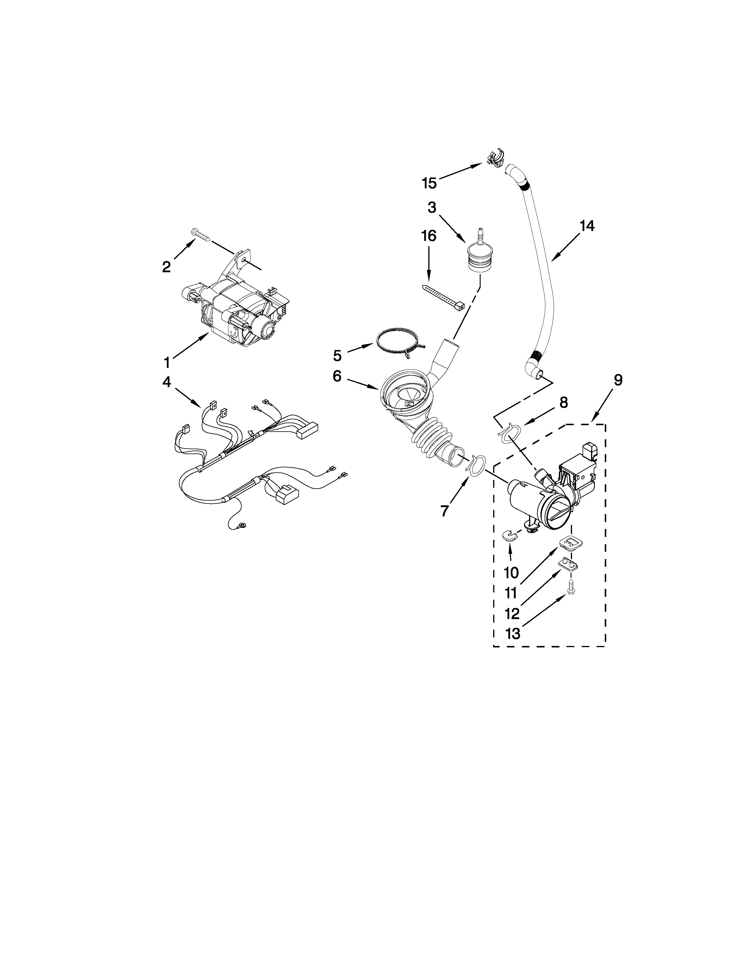 Pump and motor parts