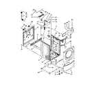 Whirlpool CET8000AQ1 washer cabinet parts diagram