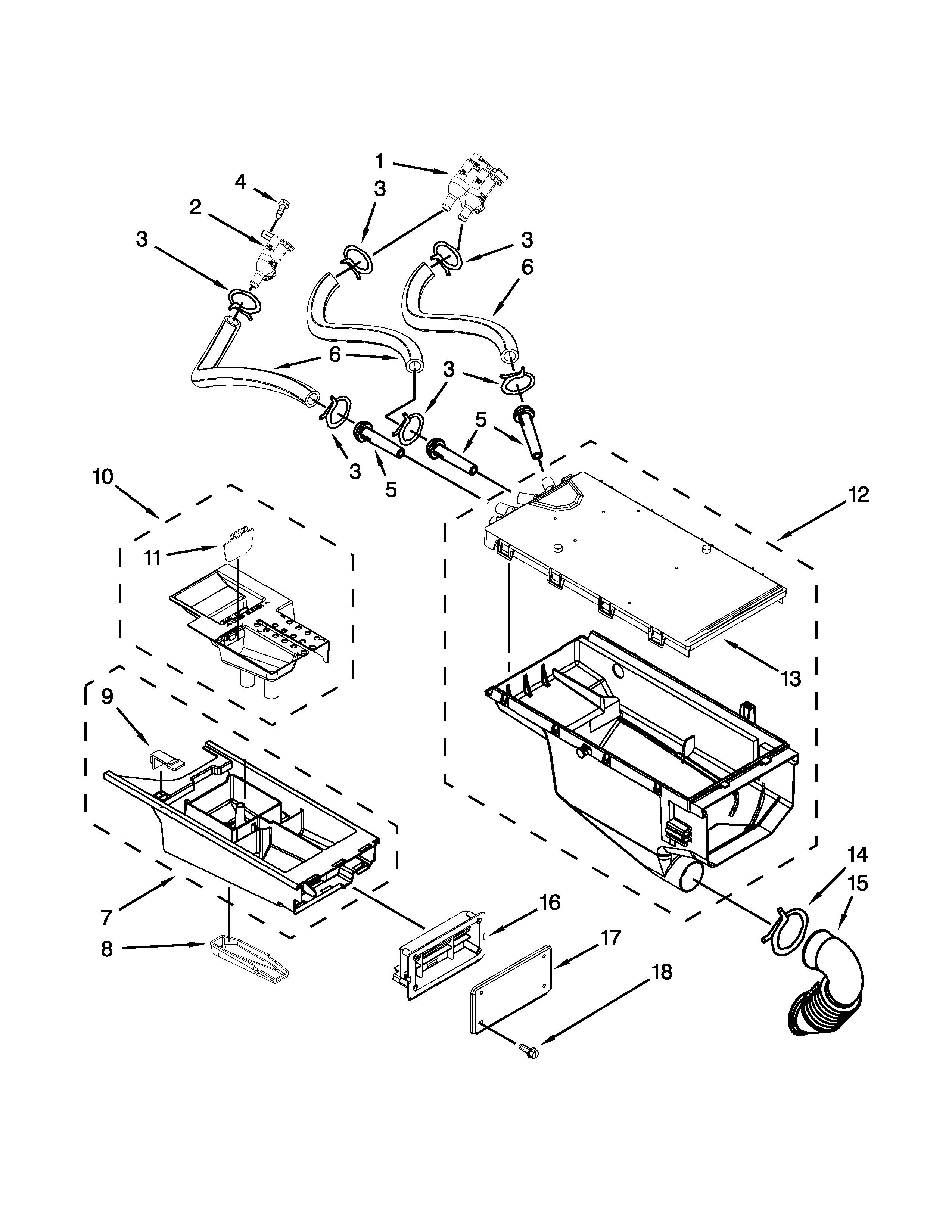 DISPENSER PARTS