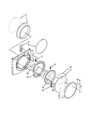 Washer door parts