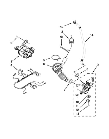 Pump and motor parts