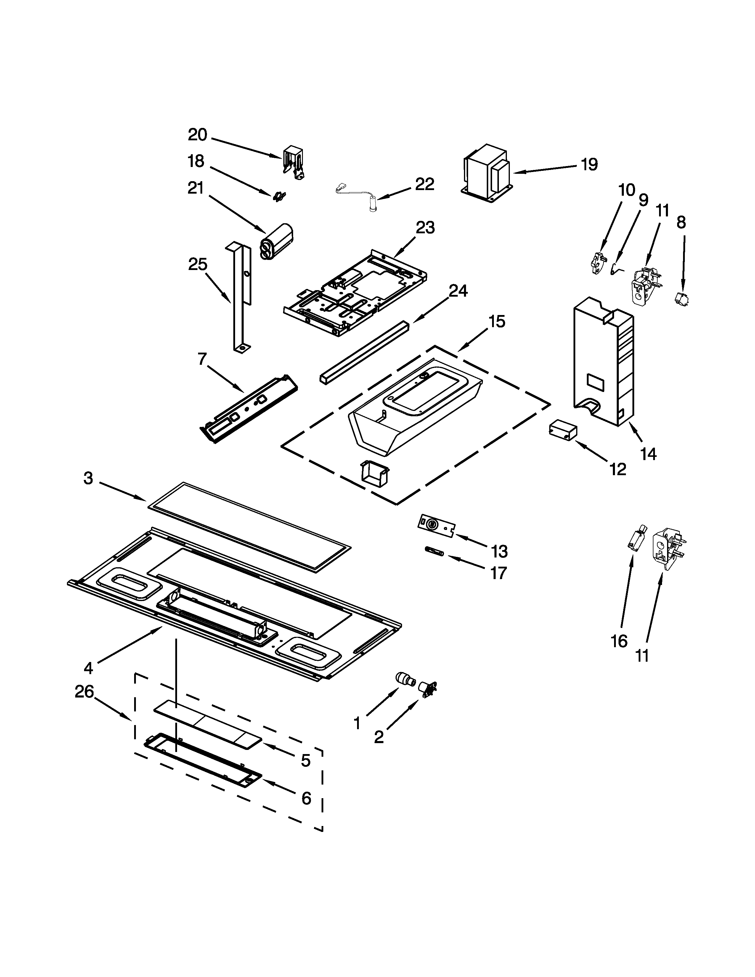 Interior and ventilation parts