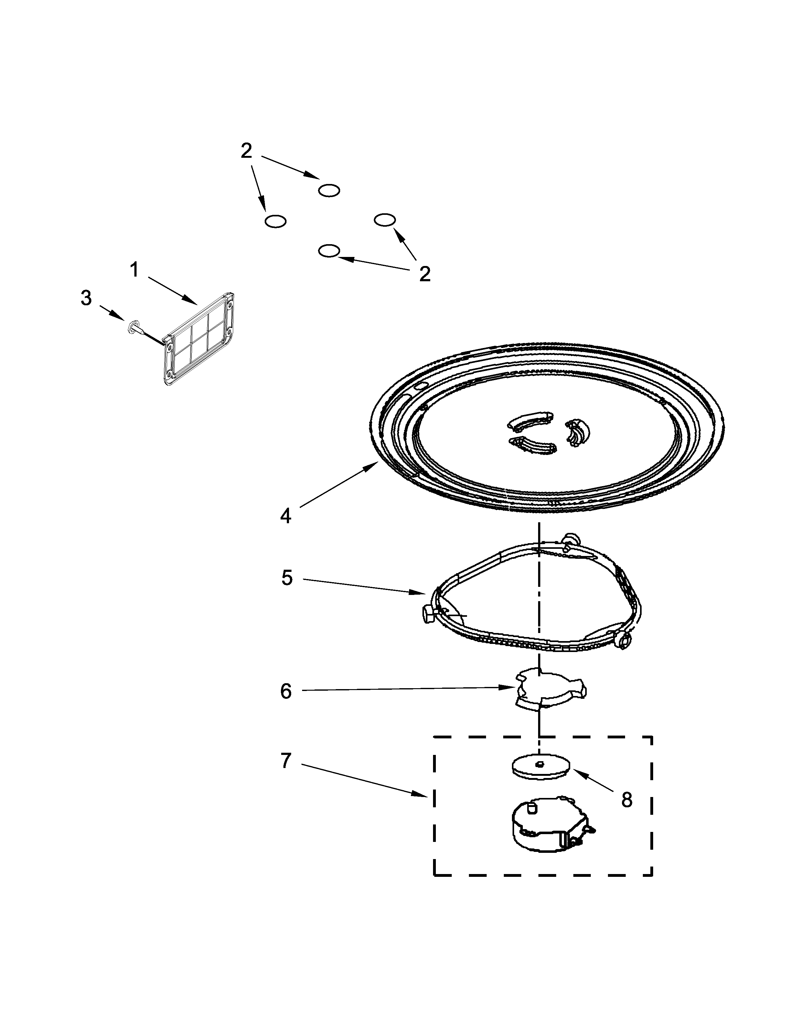 Turntable parts