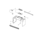 Ikea IMH15XVQ6 cabinet and installation parts diagram
