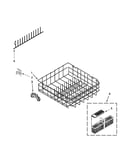 Lower rack parts