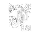 Maytag MED4100DW0 cabinet parts diagram