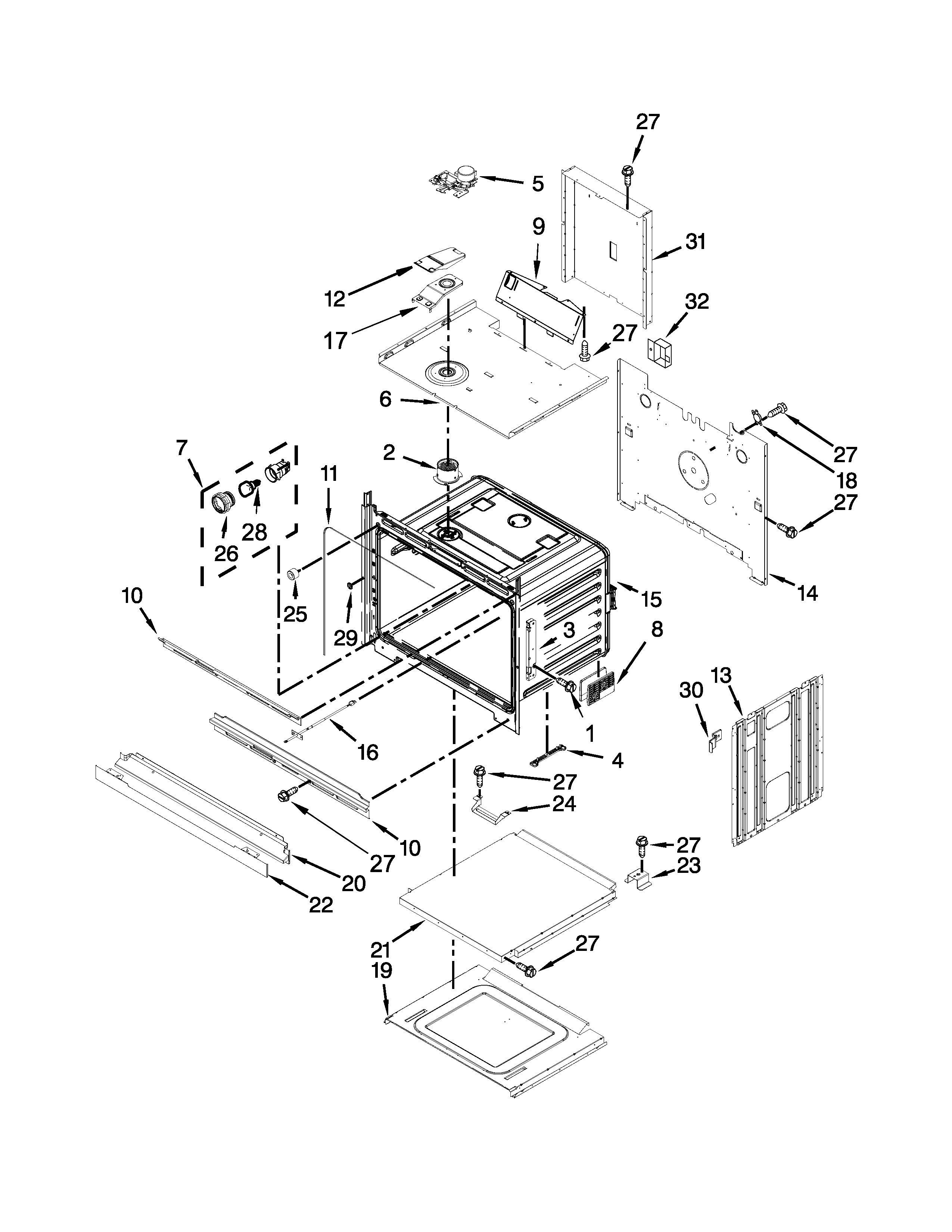 Oven parts
