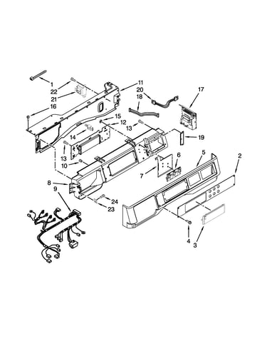 Control panel parts