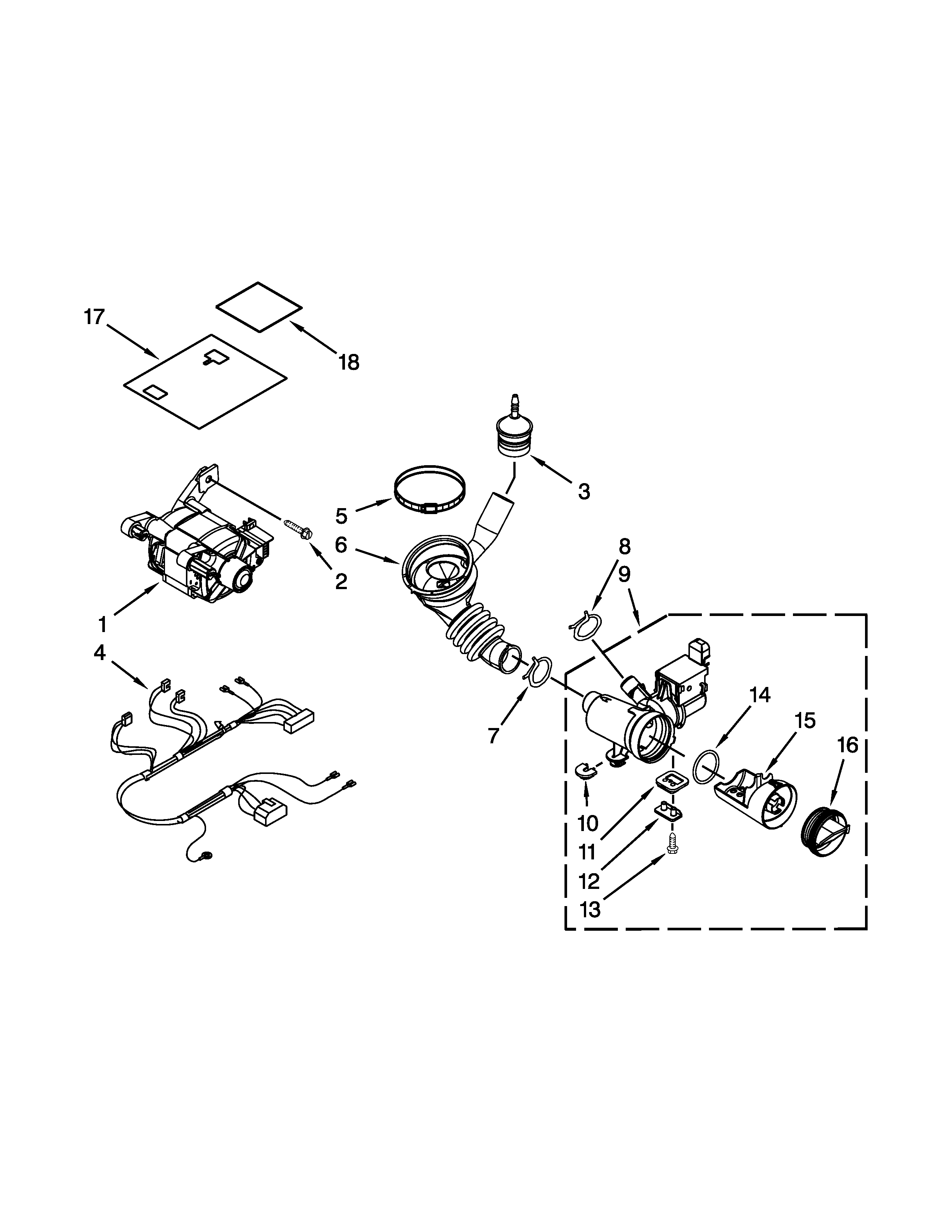 Pump and motor parts