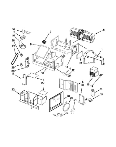 Air flow parts