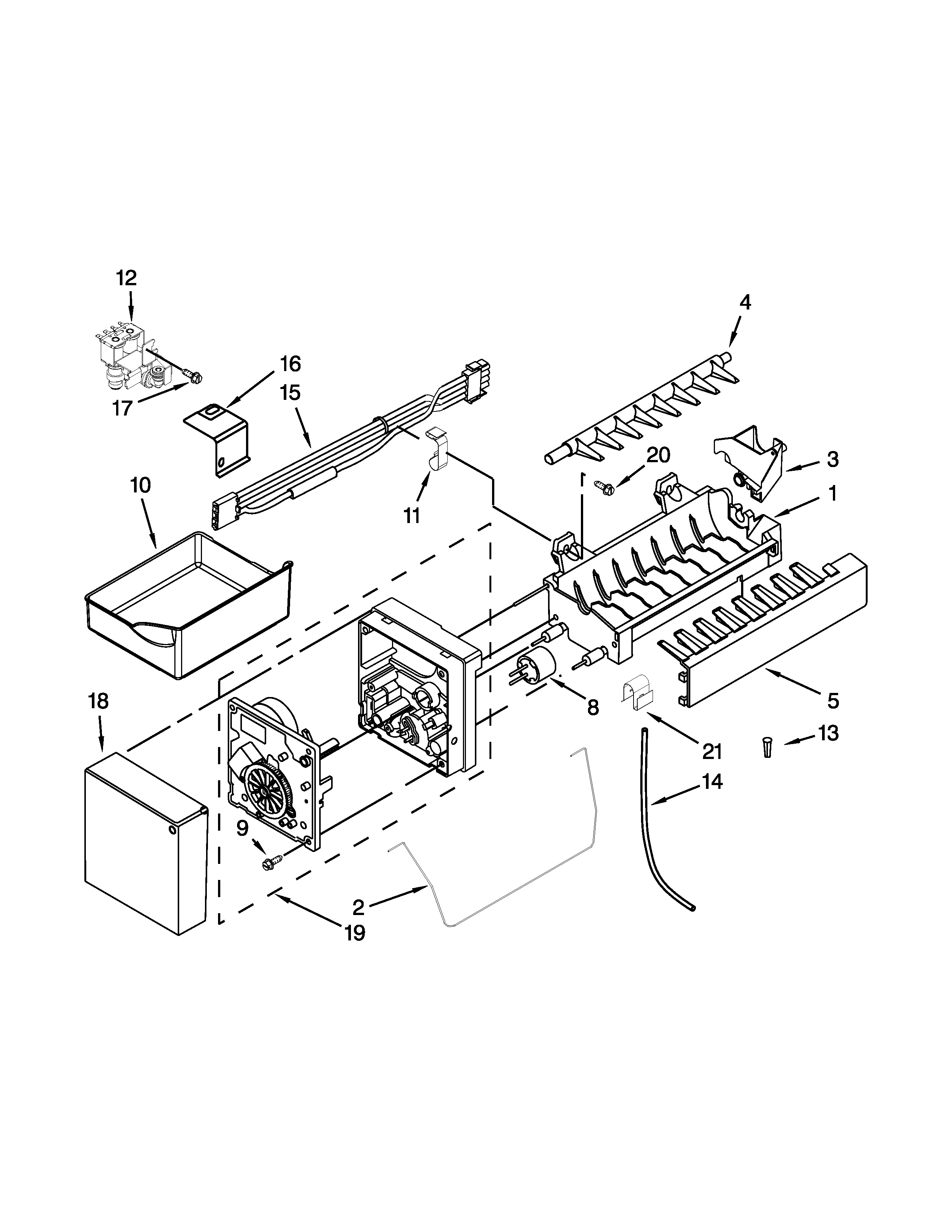 Ice maker parts