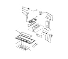 Ikea IMH16XWS5 interior and ventilation parts diagram