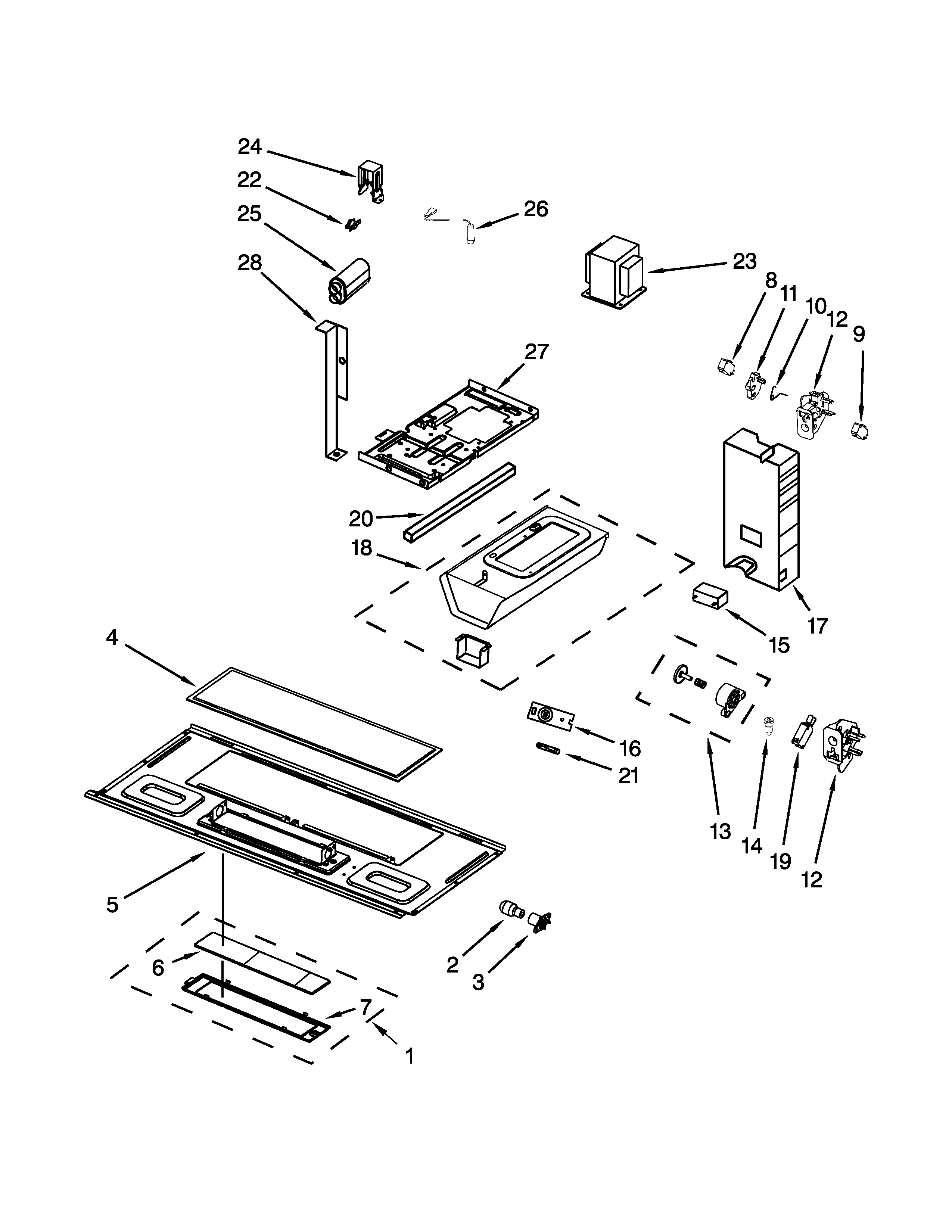 Interior and ventilation parts