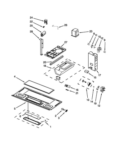 Interior and ventilation parts